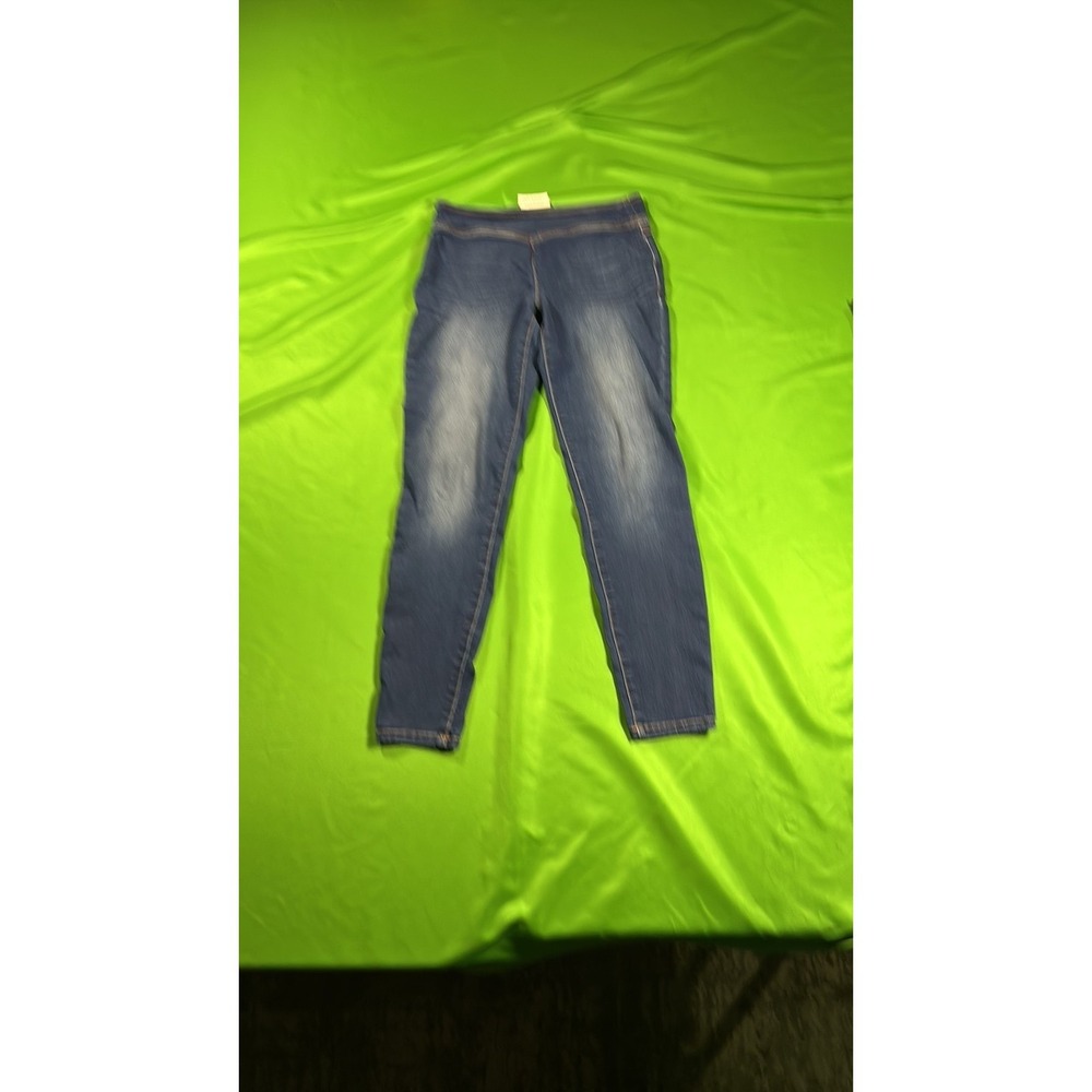 INC International Concepts Blue Pull-On Jeggings Size 4/27 Skinny Medium Wash
